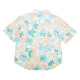 CRICKET LANE Womens Printed Blouse Blue Collared Floral L