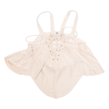 VERA & LUCY Womens Cropped Top Pink Sleeveless M