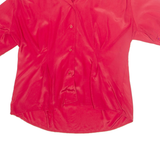 SUSAN HUTTEN Womens Blouse Red Collared M