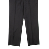 TOMMY HILFIGER Womens Trousers Black Regular Straight Wool W32 L27
