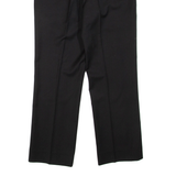 TOMMY HILFIGER Womens Trousers Black Regular Straight Wool W32 L27