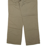 CALVIN KLEIN Womens Trousers Green Regular Straight Linen W32 L32