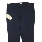 FARAH Womens Trousers Blue Regular Flared W40 L28
