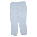 WHISTLES Womens Trousers Blue Regular Tapered W30 L27