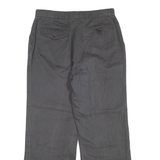 VALENTINO Womens Trousers Grey Regular Straight W30 L28