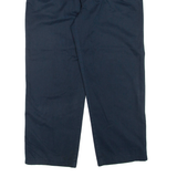 DUNLOP Mens Trousers Blue Regular Straight W34 L27