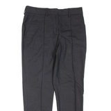 THEORY Mens Trousers Black Regular Tapered Wool W30 L28