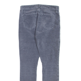 GAP Womens Corduroy Trousers Grey Regular Skinny W28 L27