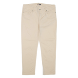 TOMMY HILFIGER Womens Trousers Beige Regular Skinny W32 L25