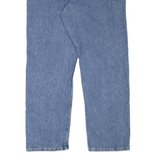 WRANGLER Mens Jeans Blue Relaxed Straight W36 L30