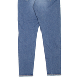 LEVI'S Wedgie BIG E Womens Jeans Blue Slim Skinny Stone Wash W28 L27