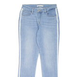 LEVI'S Classic Mid Rise Womens Jeans Blue Slim Skinny Stone Wash W29 L30
