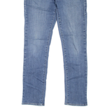 LEVI'S Mid Rise Womens Jeans Blue Slim Skinny Stone Wash W28 L29