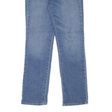 LEVI'S 505 Womens Jeans Blue Regular Straight Stone Wash W27 L32