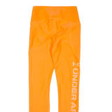 UNDER ARMOUR Womens Leggings Orange Skinny S W22 L28