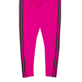 ADIDAS Womens Leggings Pink Skinny S W28 L28