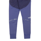 ADIDAS Womens Leggings Blue Skinny XS W22 L28