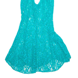 Womens Camisole Top Green V-Neck Sleeveless S