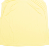 HEATHER VALLEY Womens Camisole Top Yellow M