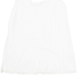 L.O.G.G Womens Camisole Top White Sleeveless Viscose M