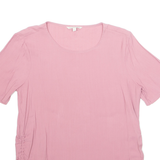 TOM TAILOR Womens Top Pink Viscose S