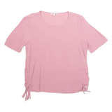 TOM TAILOR Womens Top Pink Viscose S