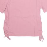 TOM TAILOR Womens Top Pink Viscose S