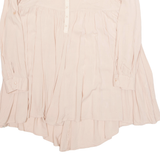 H&M Womens Blouse Pink Long Sleeve S