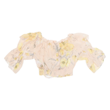 H&M Womens Printed Top Pink Floral M