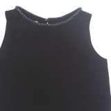 Womens Bardot Top Black Sleeveless M