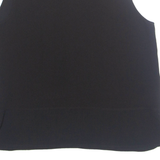 Womens Bardot Top Black Sleeveless M