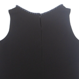 Womens Bardot Top Black Sleeveless M
