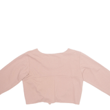 XIN YAN Womens Blouse Pink Long Sleeve S