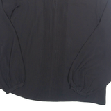 MNG Womens Blouse Black Long Sleeve L