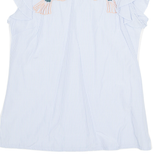 ROSEBUD Womens Printed Top Blue Sleeveless Striped S