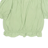 H&M Womens Top Green XS