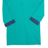 JUSTINTHYME LTD Womens Kimono Top Green Long Sleeve L