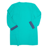 JUSTINTHYME LTD Womens Kimono Top Green Long Sleeve L