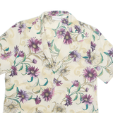 ALFRED DUNNER Womens Printed Shirt Beige Collared Floral S