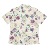 ALFRED DUNNER Womens Printed Shirt Beige Collared Floral S