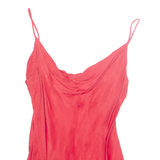 ZARA BASIC Womens Camisole Top Red Sleeveless S