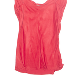 ZARA BASIC Womens Camisole Top Red Sleeveless S