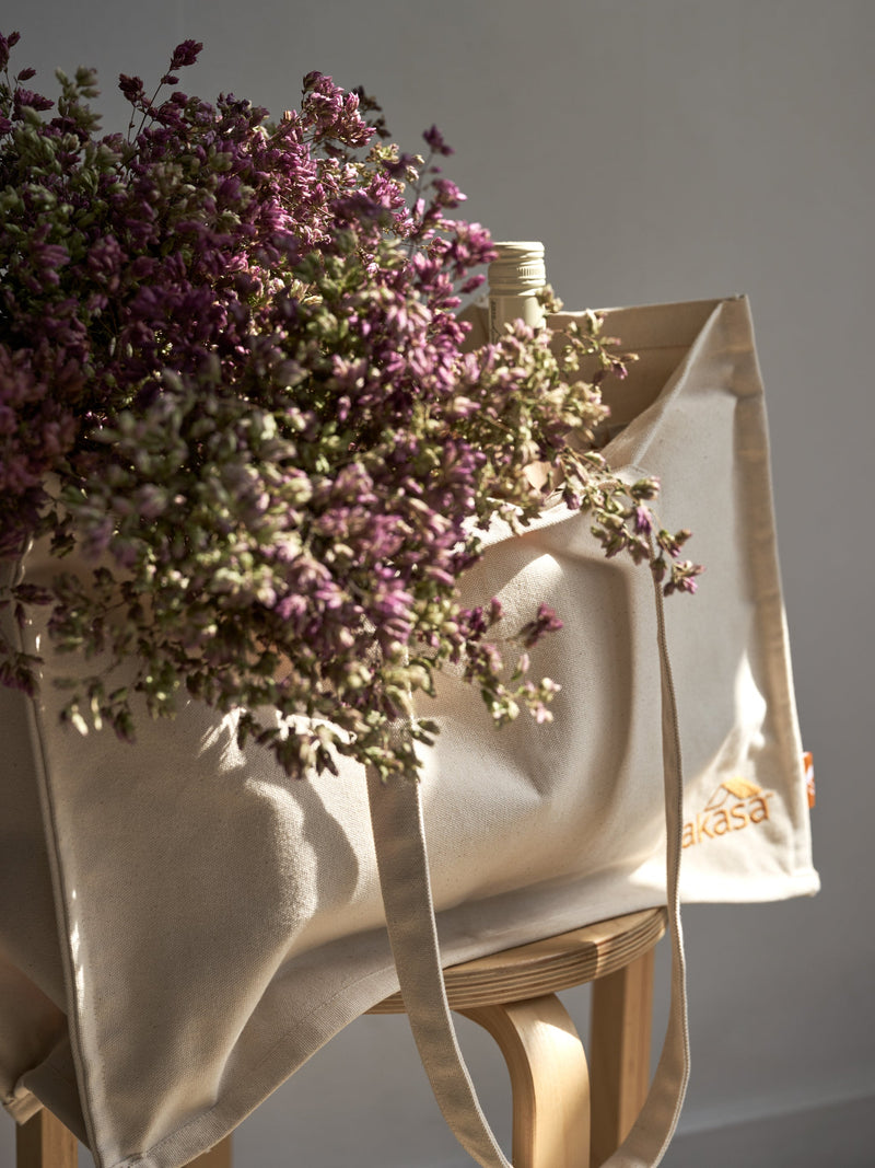 Organic Canvas Tote Bag