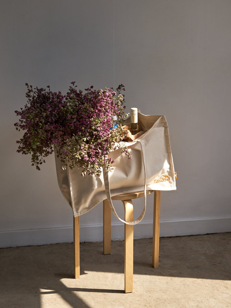 Organic Canvas Tote Bag