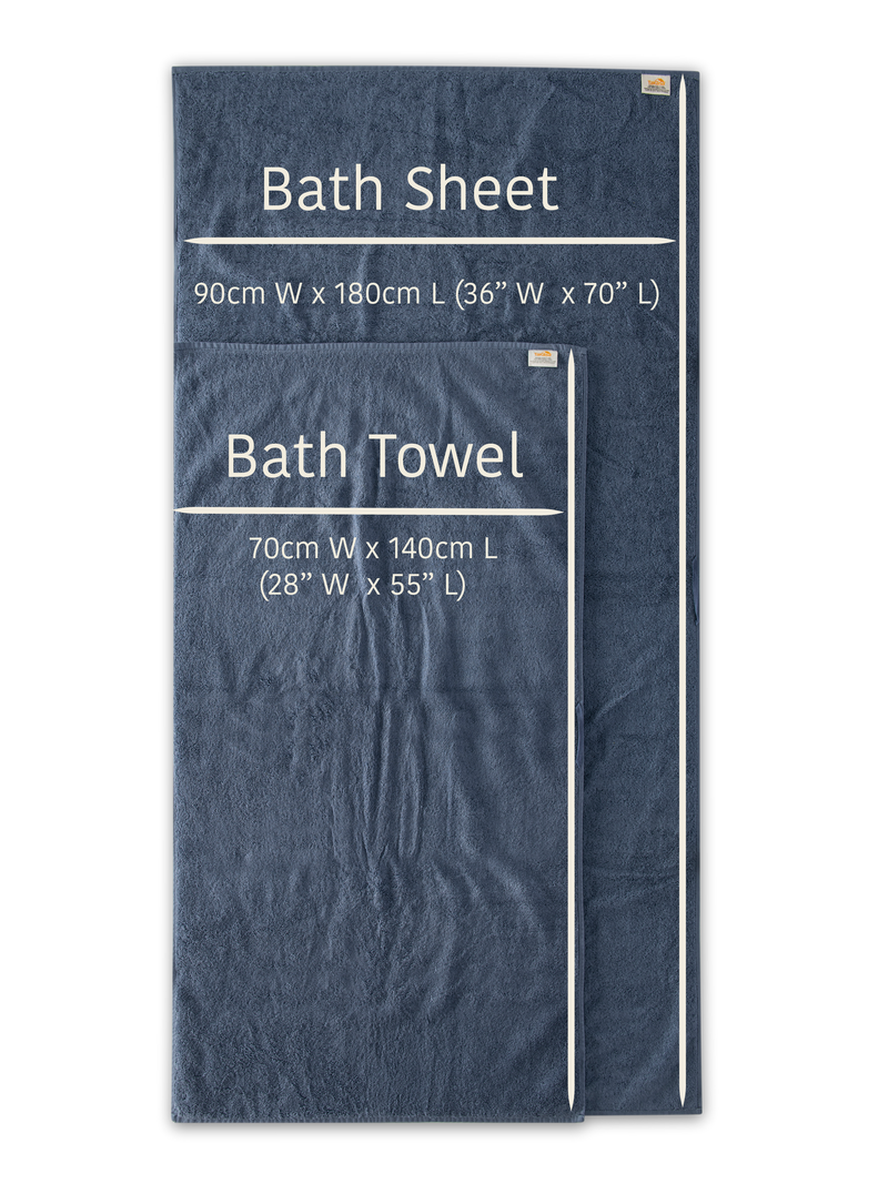 Organic and Fairtrade Cotton Bath Sheet