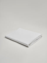 Organic and Fairtrade Cool + Crisp Cotton Bed Sheet Set in White#color_white