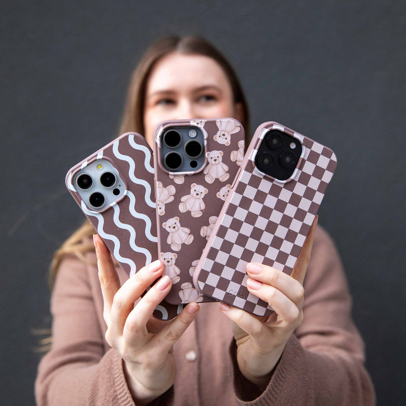 Chocolate Brown Teddy Love Samsung Galaxy S23+(Plus) Case