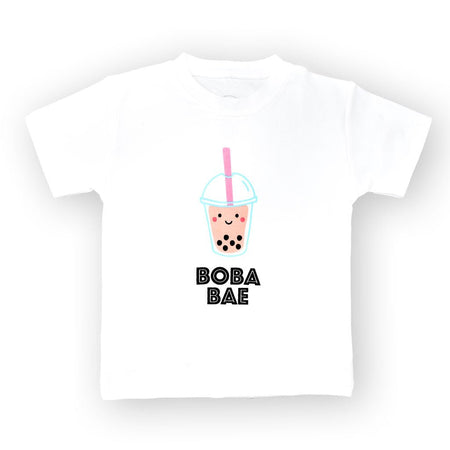 Organic Cotton Toddler Kids T-Shirt - Boba Bae