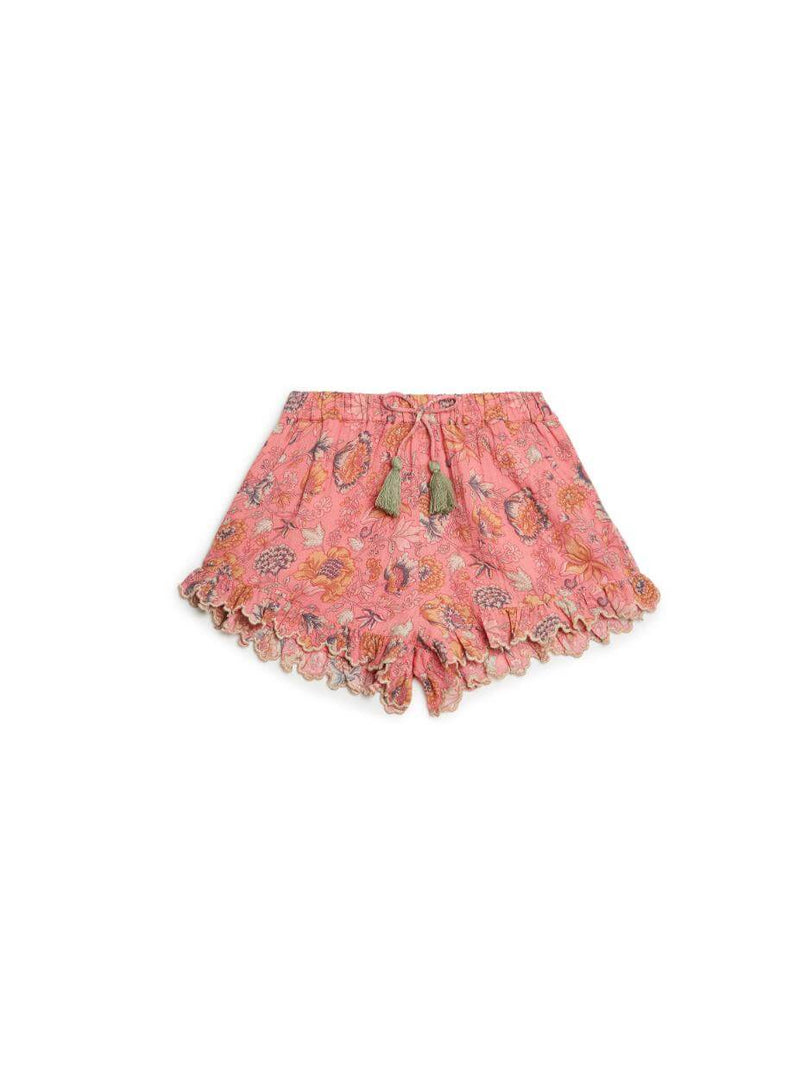 Pink girl's shorts - Bohemian Strawberry