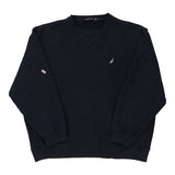 Vintage navy Nautica Sweatshirt - mens x-large